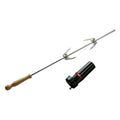 Rôtissoire barbecue charbon Loewy + moteur - Barbecook
